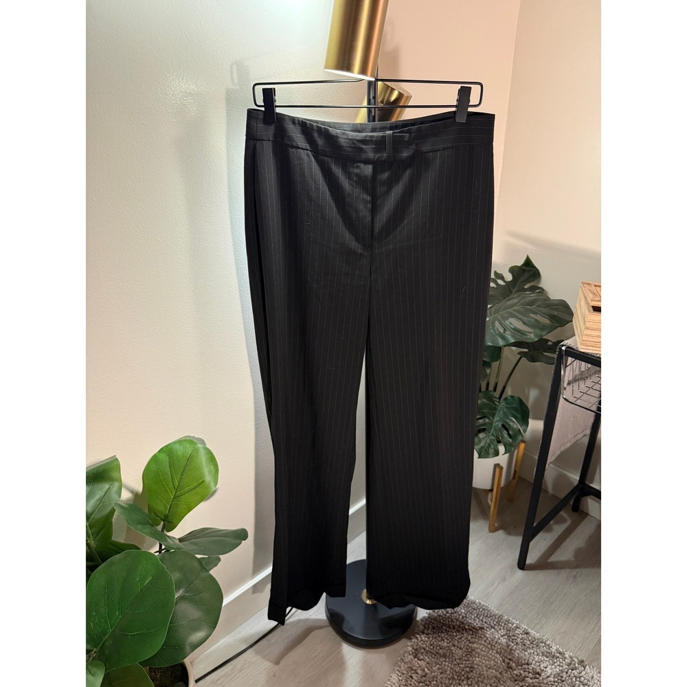 Victoria's Secret Y2k pinstripe trouser loose fit 8 gorpcore messy girl grunge